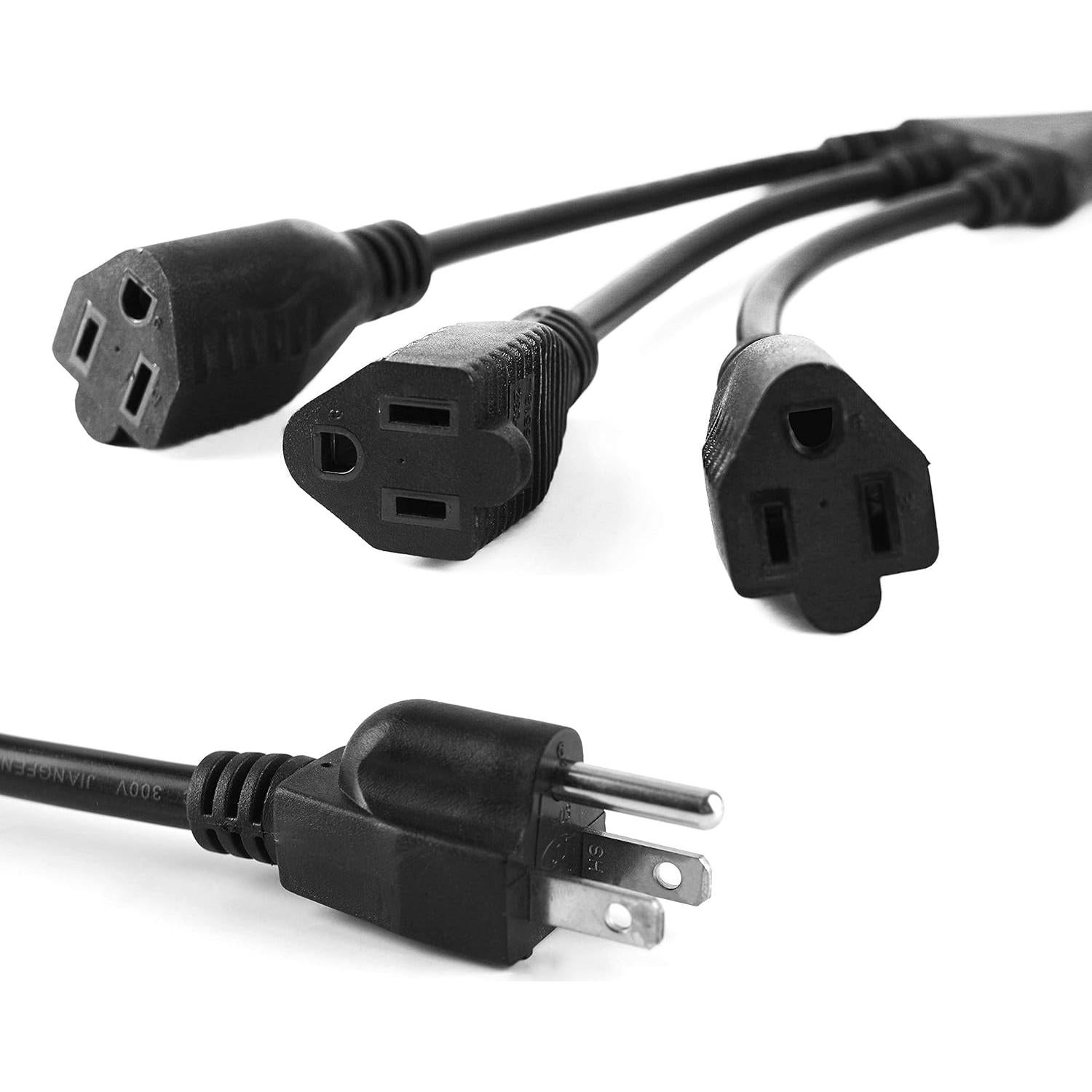 Cable divisor de corriente Oviitech 1 a 3, 0.46m, 16/3 SJT