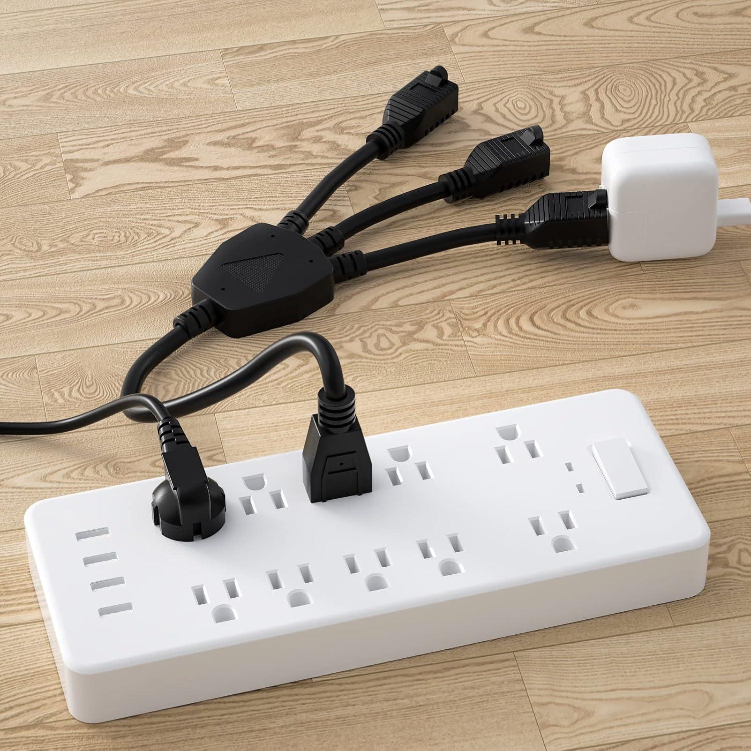 Cable divisor de corriente Oviitech 1 a 3, 0.46m, 16/3 SJT