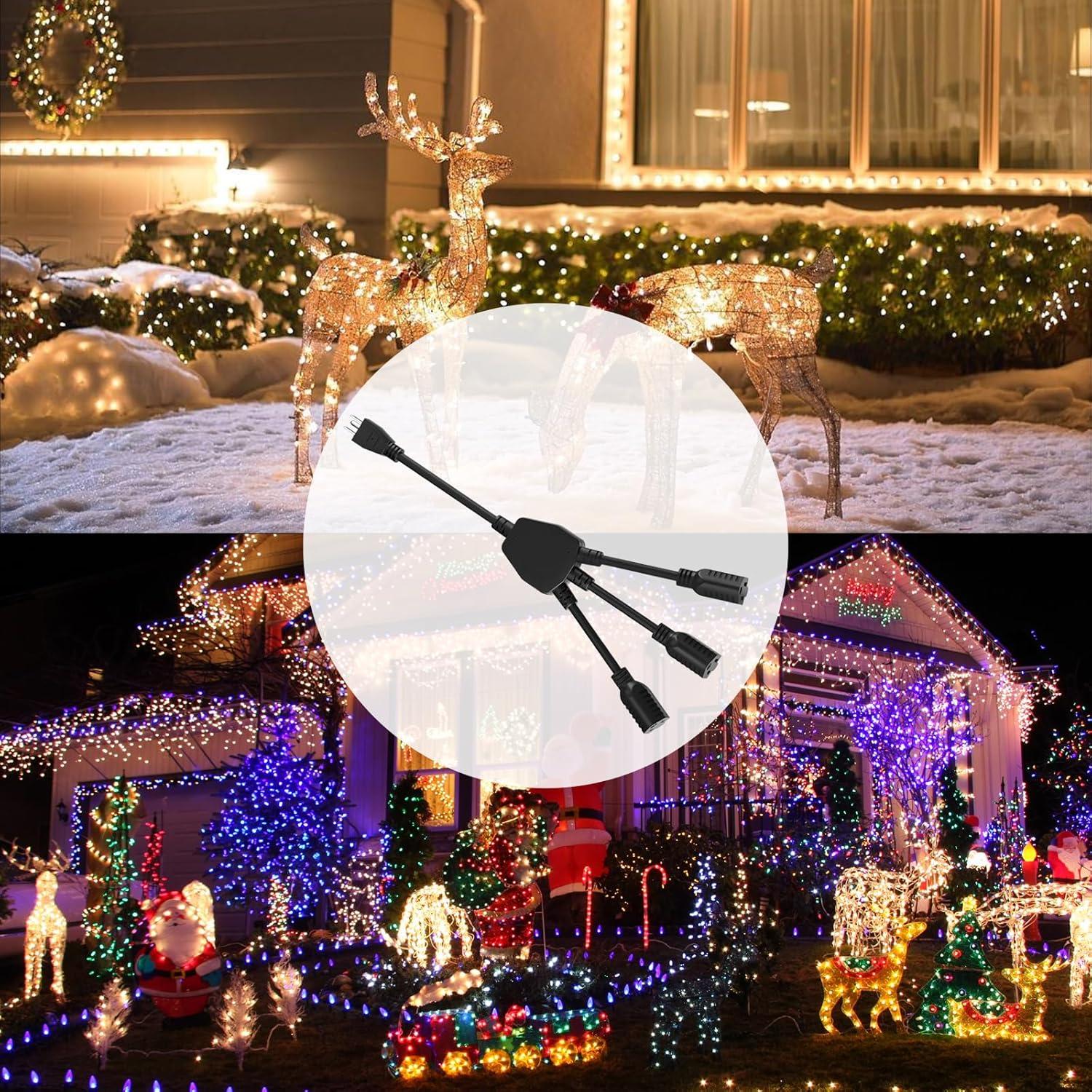 Cable divisor de corriente Oviitech 1 a 3, 0.46m, 16/3 SJT