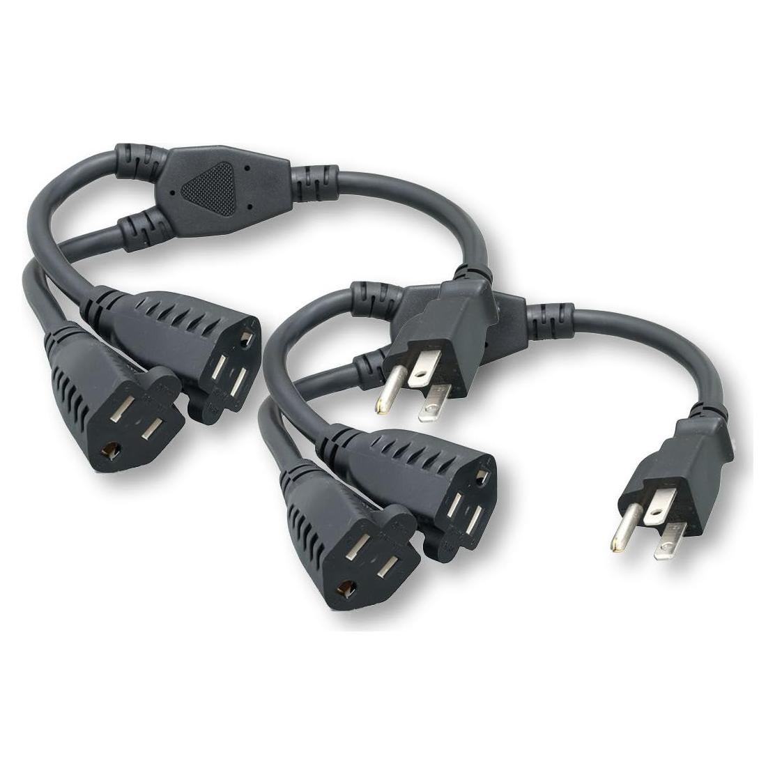 Cable de Alimentación Extensión Divisor NEMA 5-15 Comtop 35.56cm