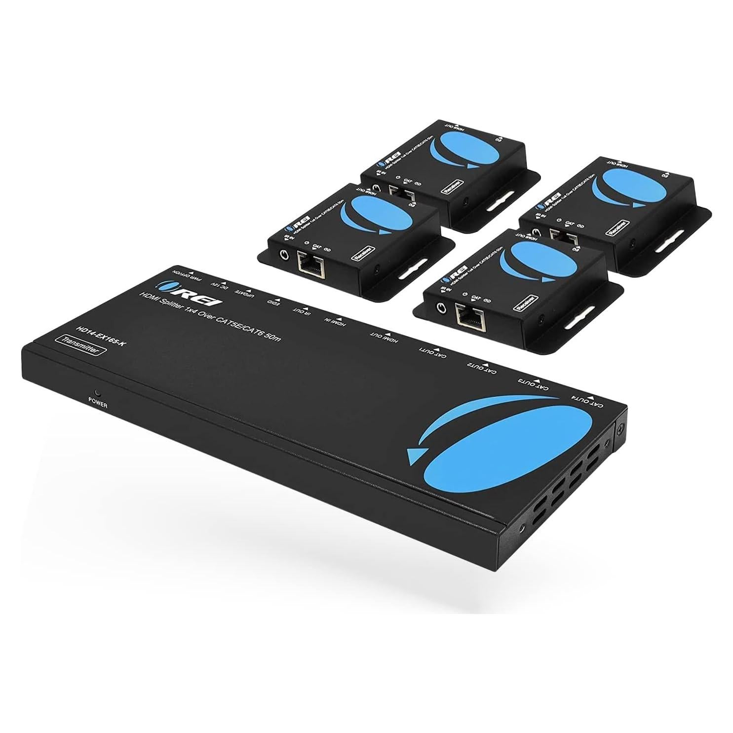 Divisor Extensor HDMI OREI HD14-EX165-K 4K 1x4 hasta 50m