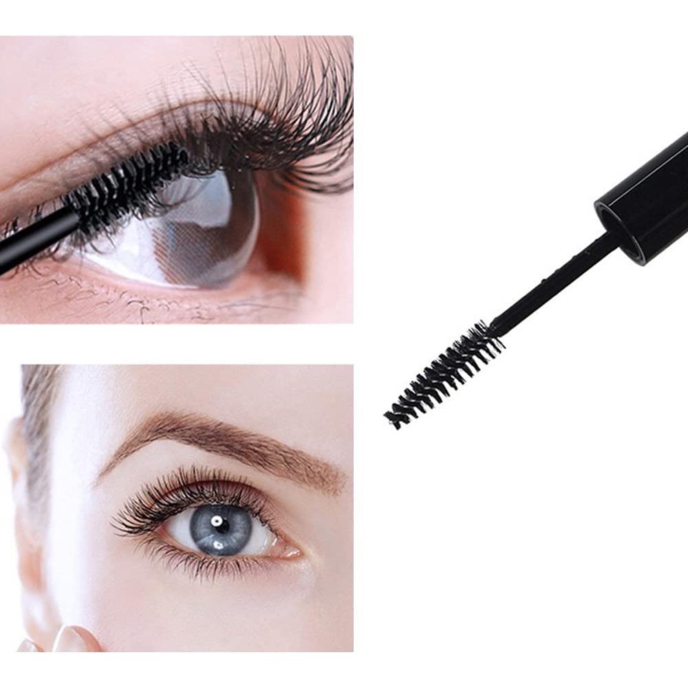 Paquete de 4 tubos de rímel vacíos ForSewian 10ml con varita