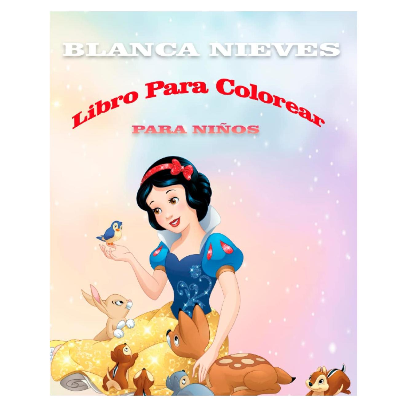 Blanca Nieves Libro para colorear (Spanish Edition)