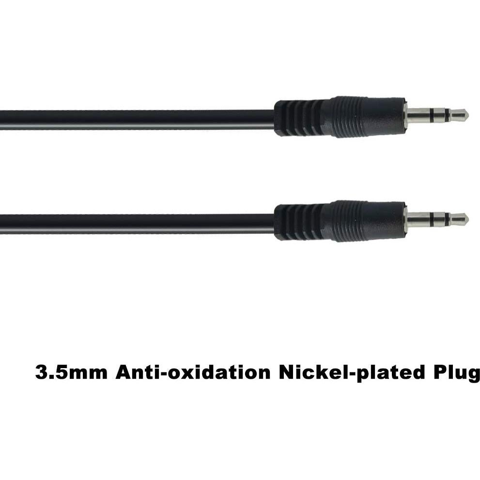 Cable de Audio Y-Splitter Ancable 3.5mm Estéreo 2M