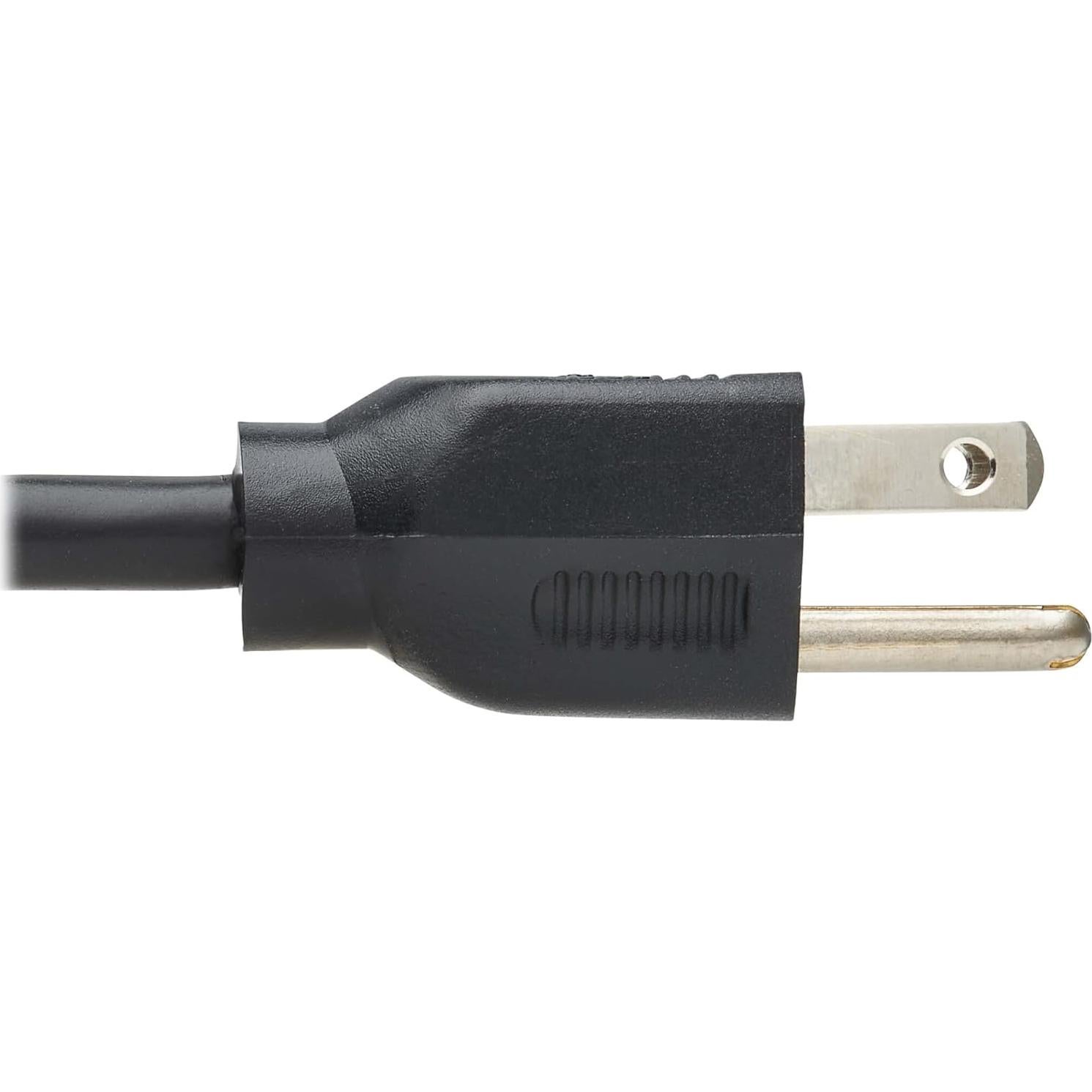 Divisor de Cable de Energía Tripp Lite 1 Pie 13A NEMA 5-15P