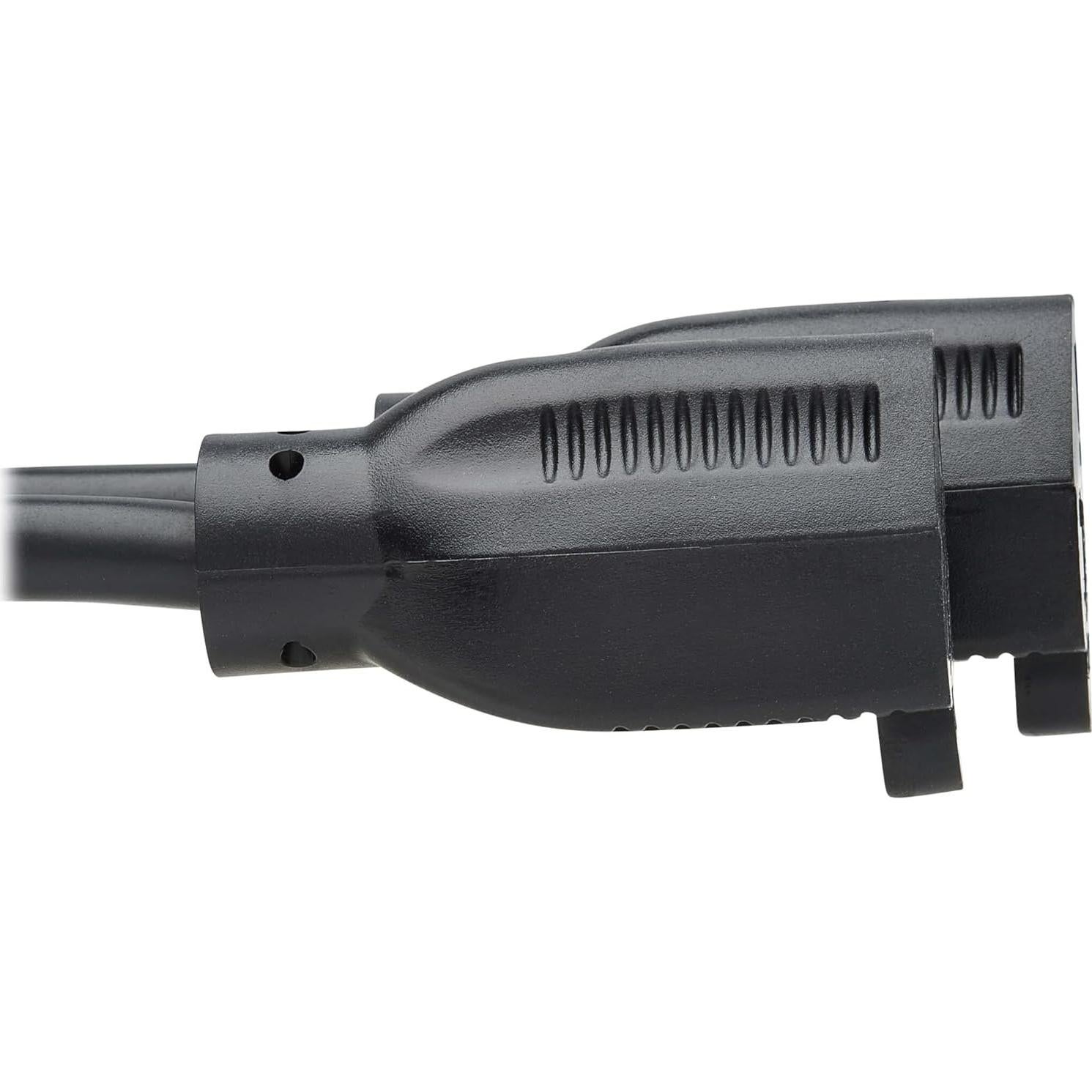 Divisor de Cable de Energía Tripp Lite 1 Pie 13A NEMA 5-15P