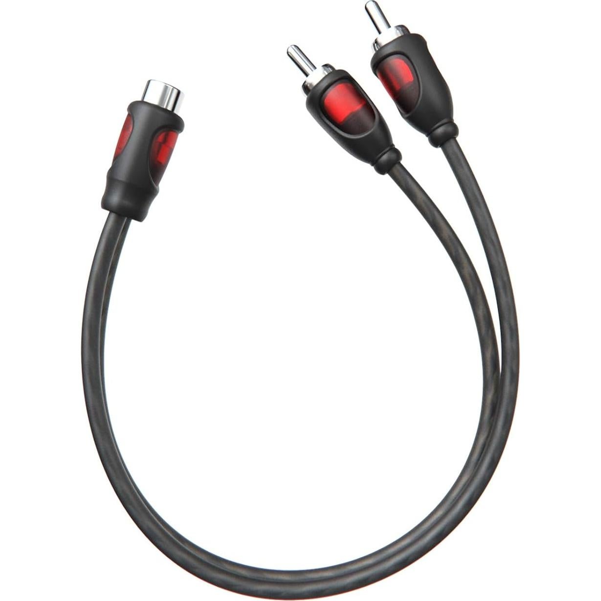 Adaptador Divisor RCA 1 Hembra a 2 Macho ROCKRIX 30.5 cm