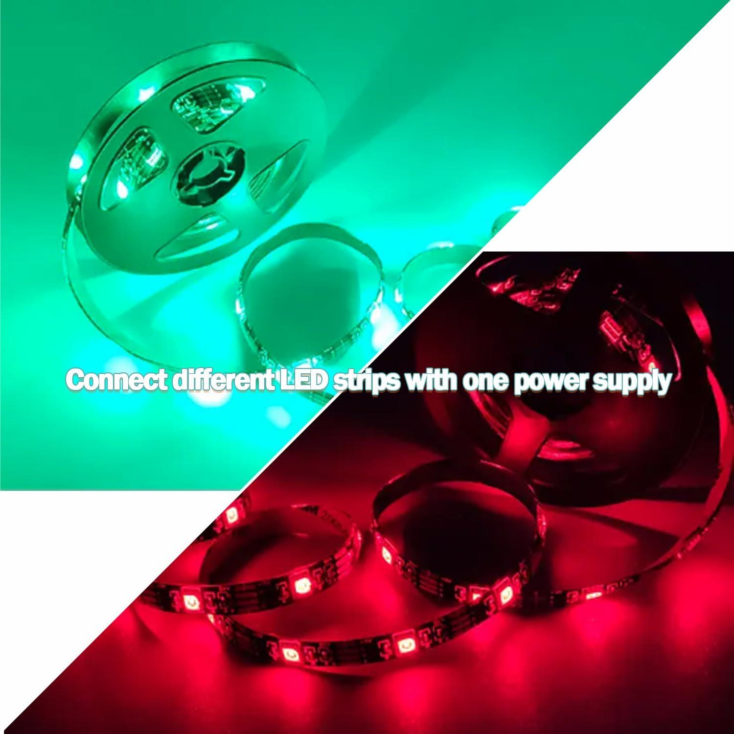 Cable Divisor de Poder DC 12V Tugermoola 6pcs 38.1cm 5.5x2.1mm