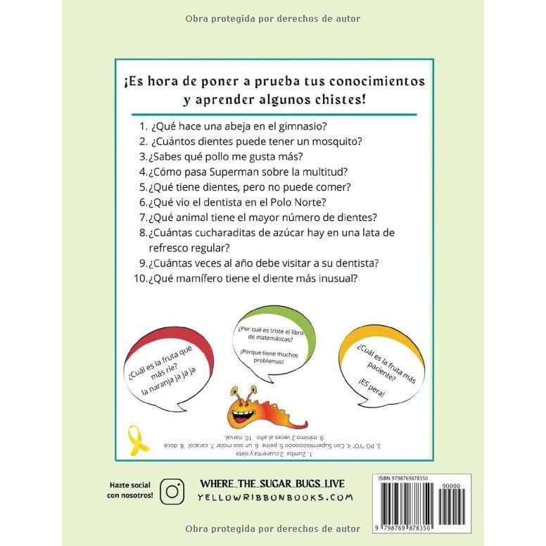 Sugar Bugs Libro Para Colorear Y Actividades (Sugar Bugs Inspire and Teach) (Spanish Edition)