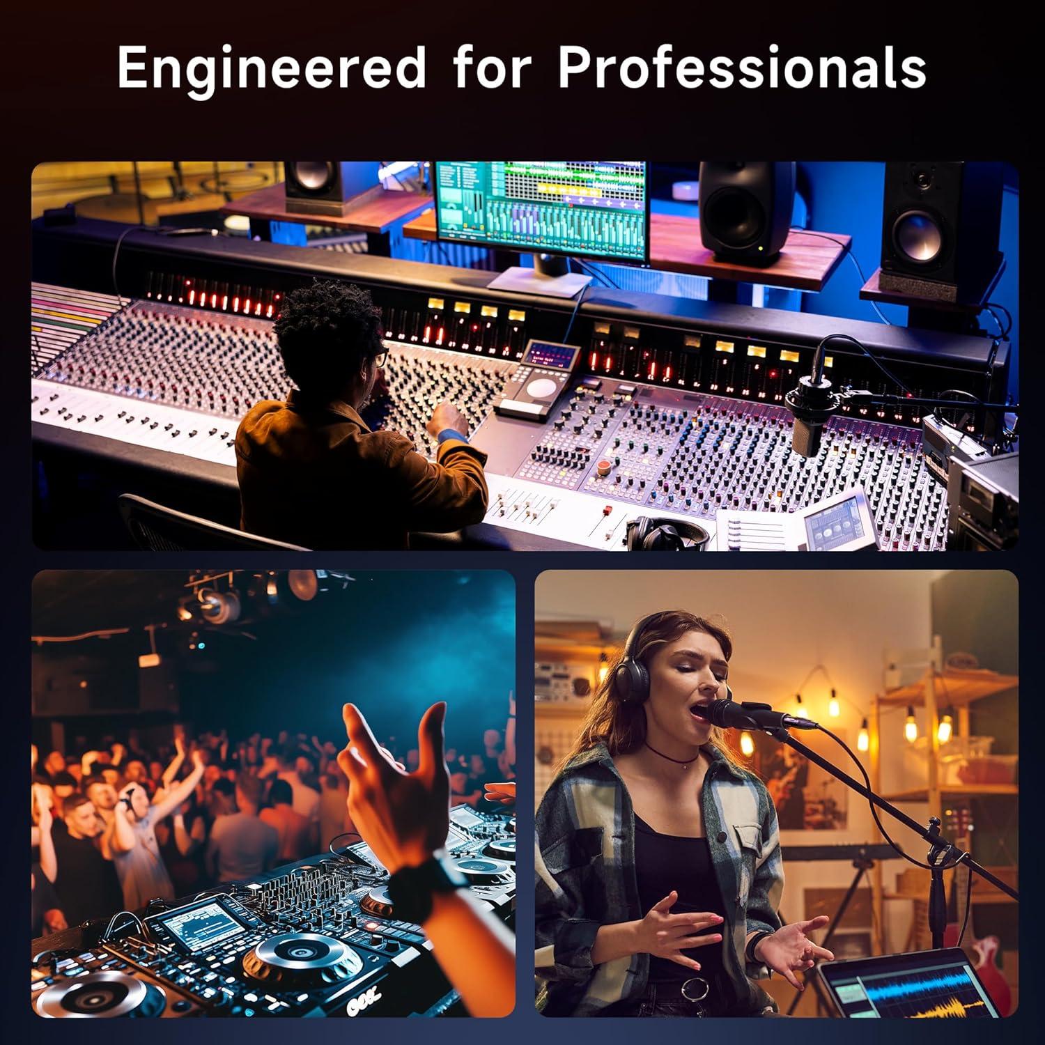 Cable Divisor XLR 2 Machos a 1 Hembra Cable Matters 0.5m