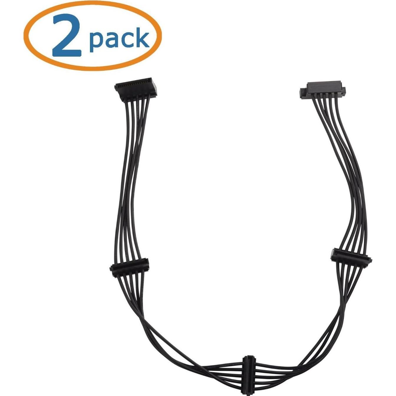 Cable Divisor de Alimentación SATA 15 Pines Cable Matters 2 Unidades 0.91m