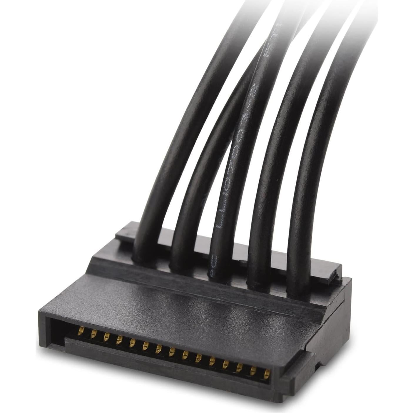 Cable Divisor de Alimentación SATA 15 Pines Cable Matters 2 Unidades 0.91m