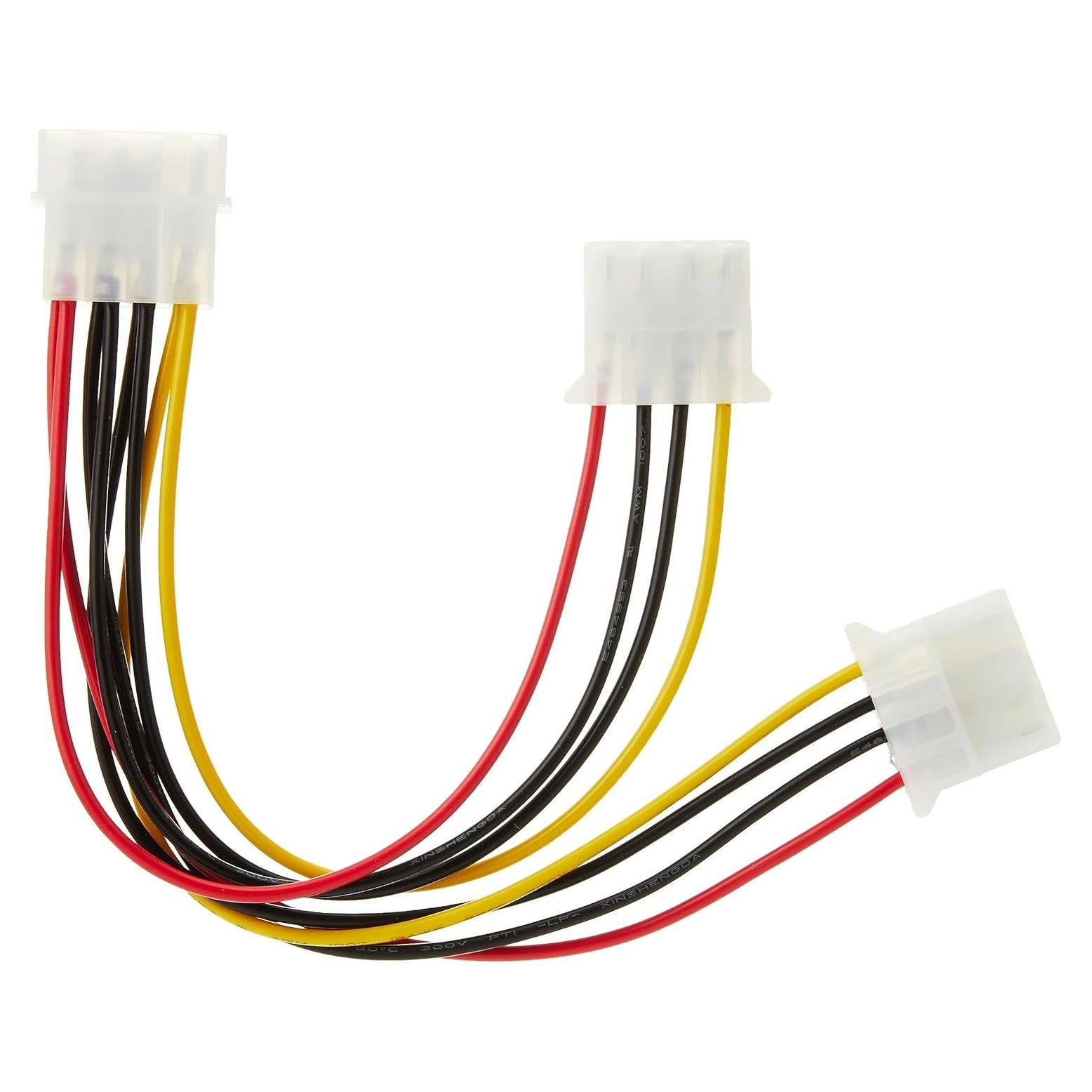 Cable divisor de alimentación Y LP4 a 2x LP4 StarTech PYO2L