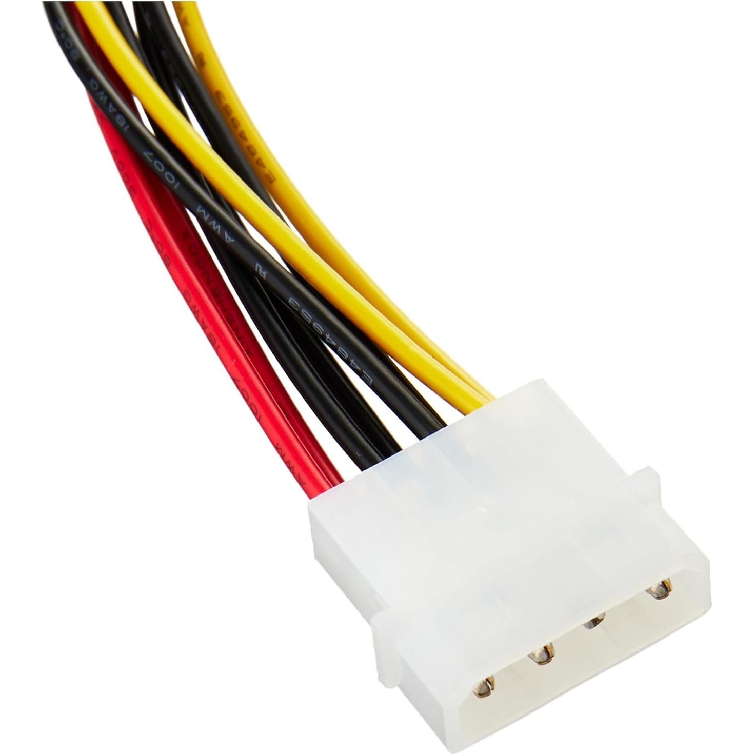Cable divisor de alimentación Y LP4 a 2x LP4 StarTech PYO2L