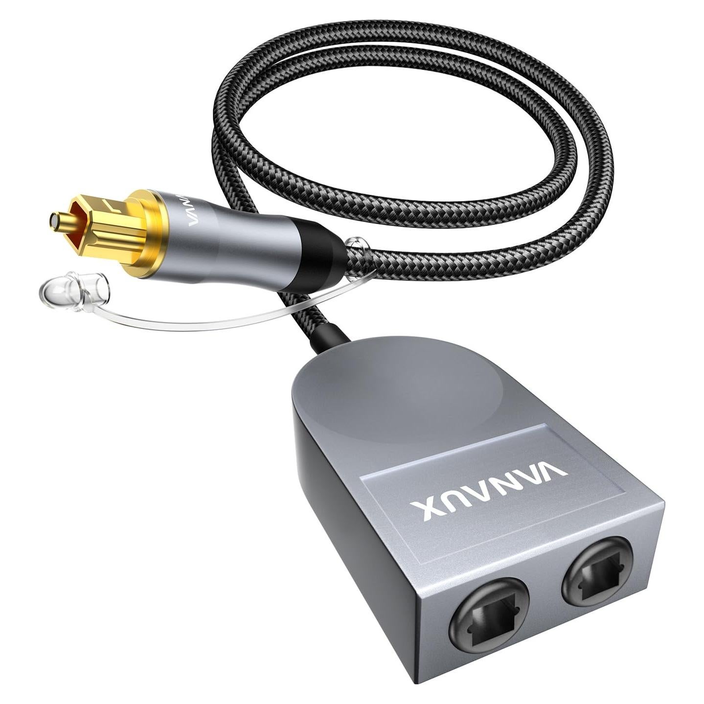 Divisor Óptico VANAUX 1 Entrada 2 Salidas 0.5m Toslink