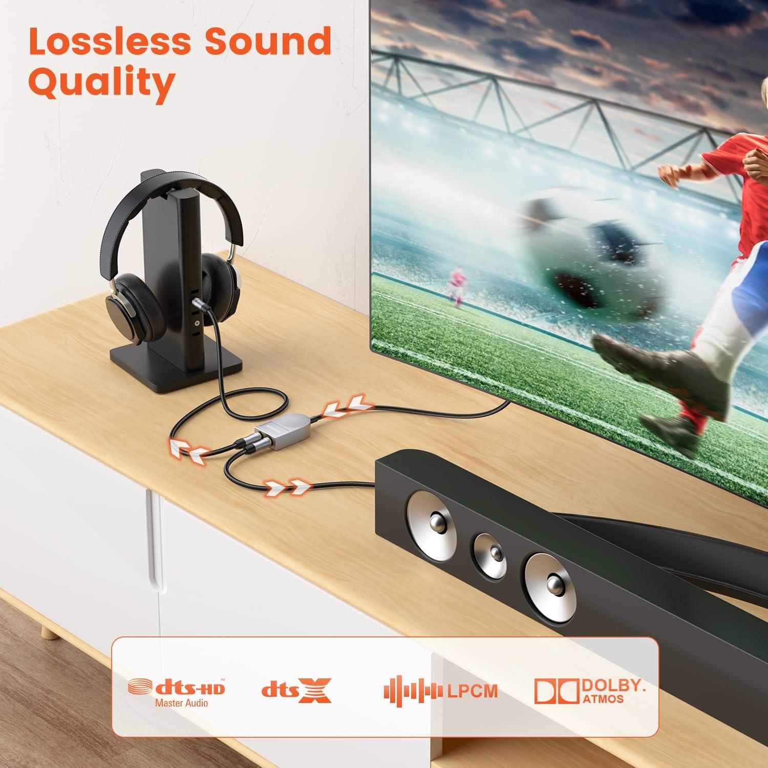 Divisor Óptico VANAUX 1 Entrada 2 Salidas 0.5m Toslink