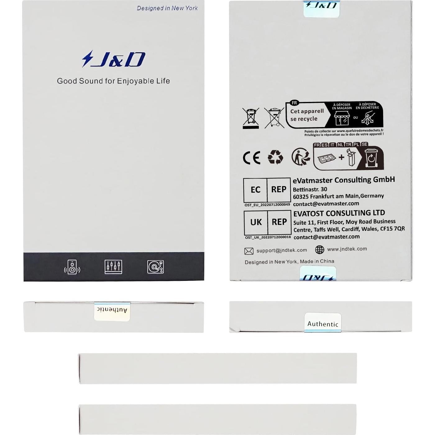 Cable Divisor Y TRS J&D 1.83m Doble TS 6.35mm Audio