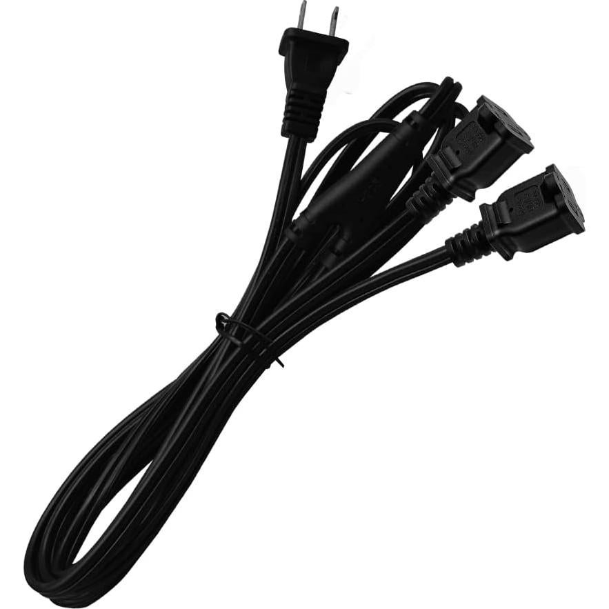 Cable Divisor Nema 1-15P a Doble 1-15R 0.61m Strhowill