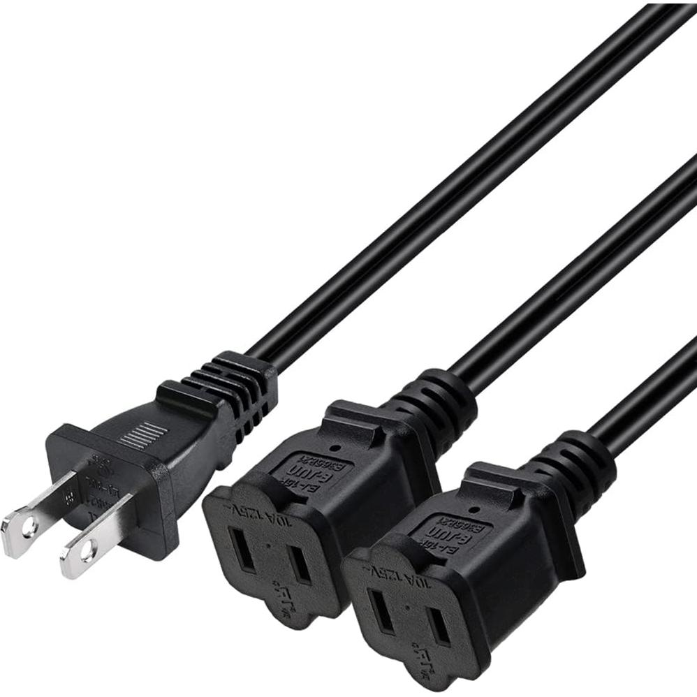 Cable Divisor Nema 1-15P a Doble 1-15R 0.61m Strhowill