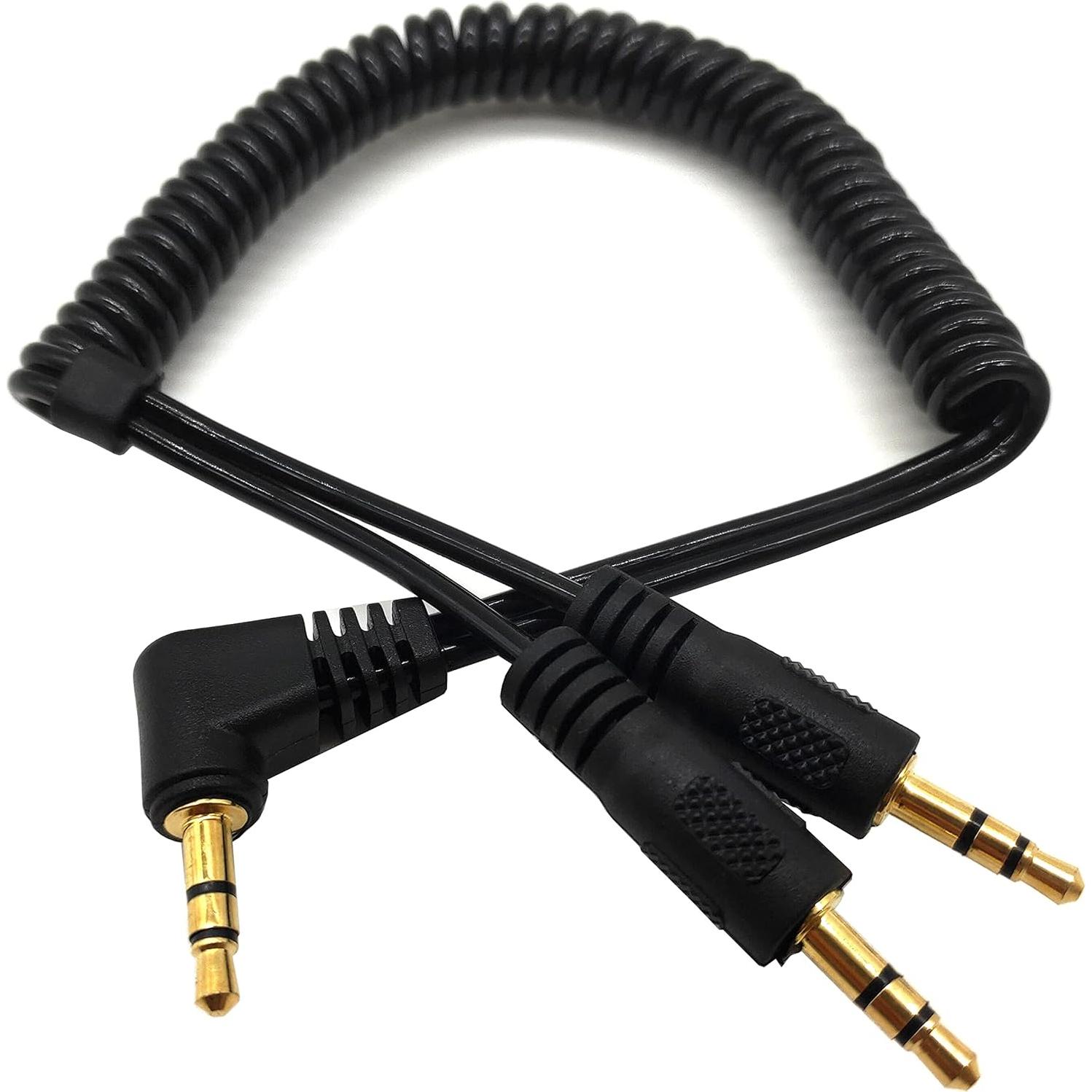 Cable Divisor de Audio Estéreo Qaoquda 3.5mm Macho a 2 Machos