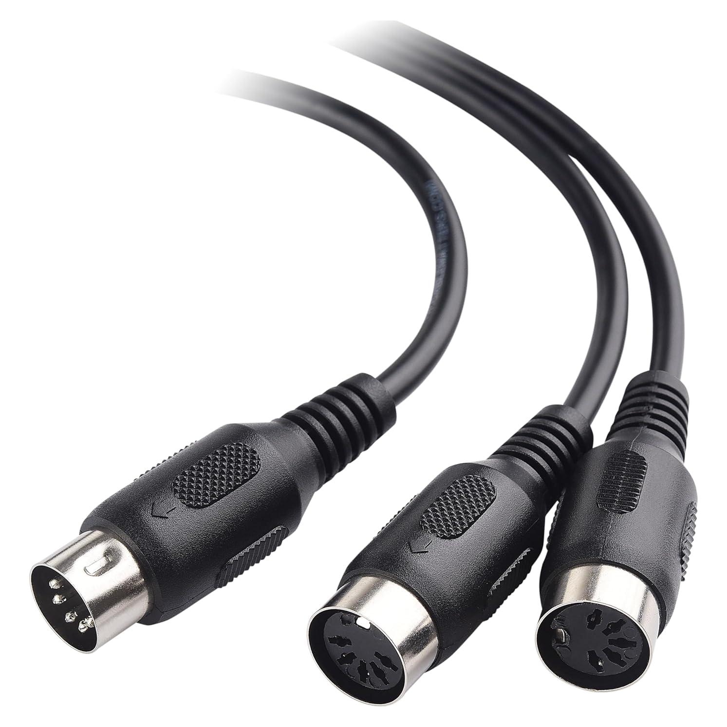 Cable Divisor MIDI 5 PIN DIN Cable Matters 0.5 Metros