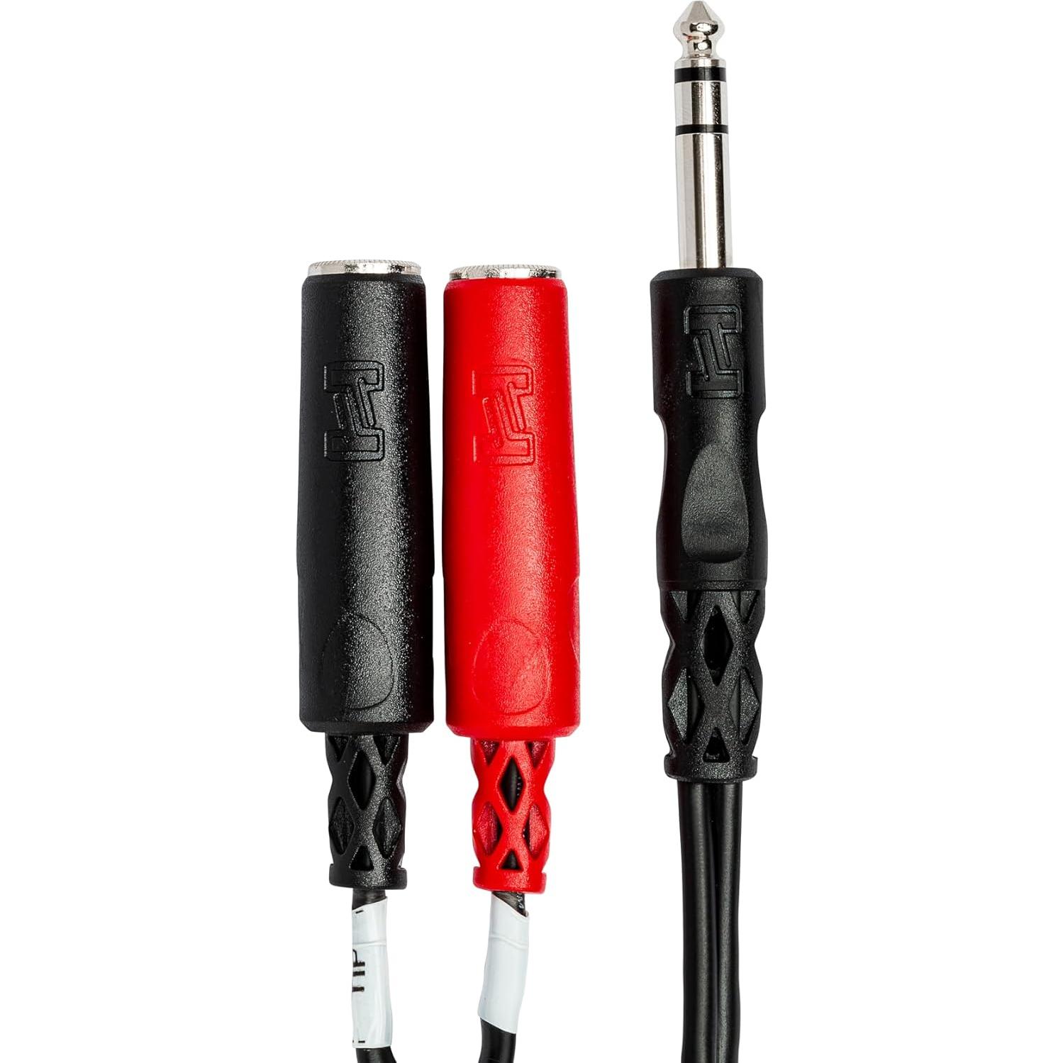Cable Hosa YPP-117 1/4" TRS a Doble 1/4" TSF 15.24 cm
