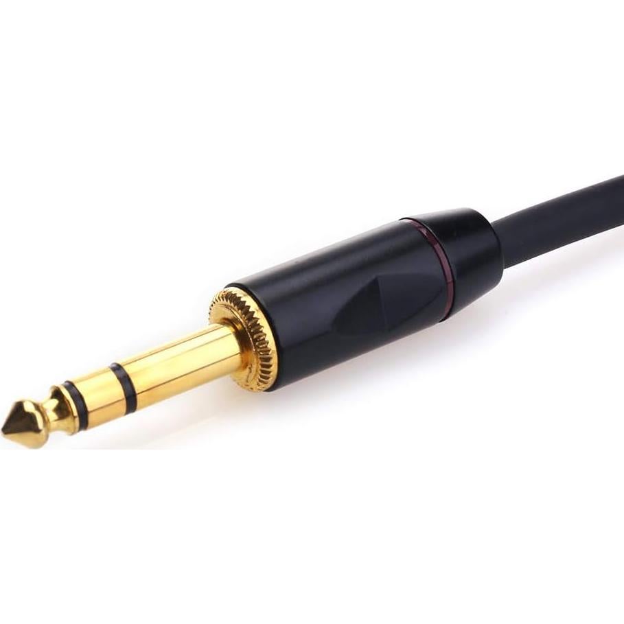 Cable Divisor Estéreo 6.35mm a Doble XLR Macho Disino 3m