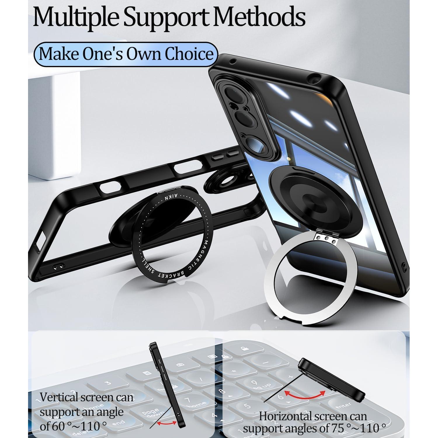 Funda Transparente Sony Xperia 1 VI con Soporte Magnético