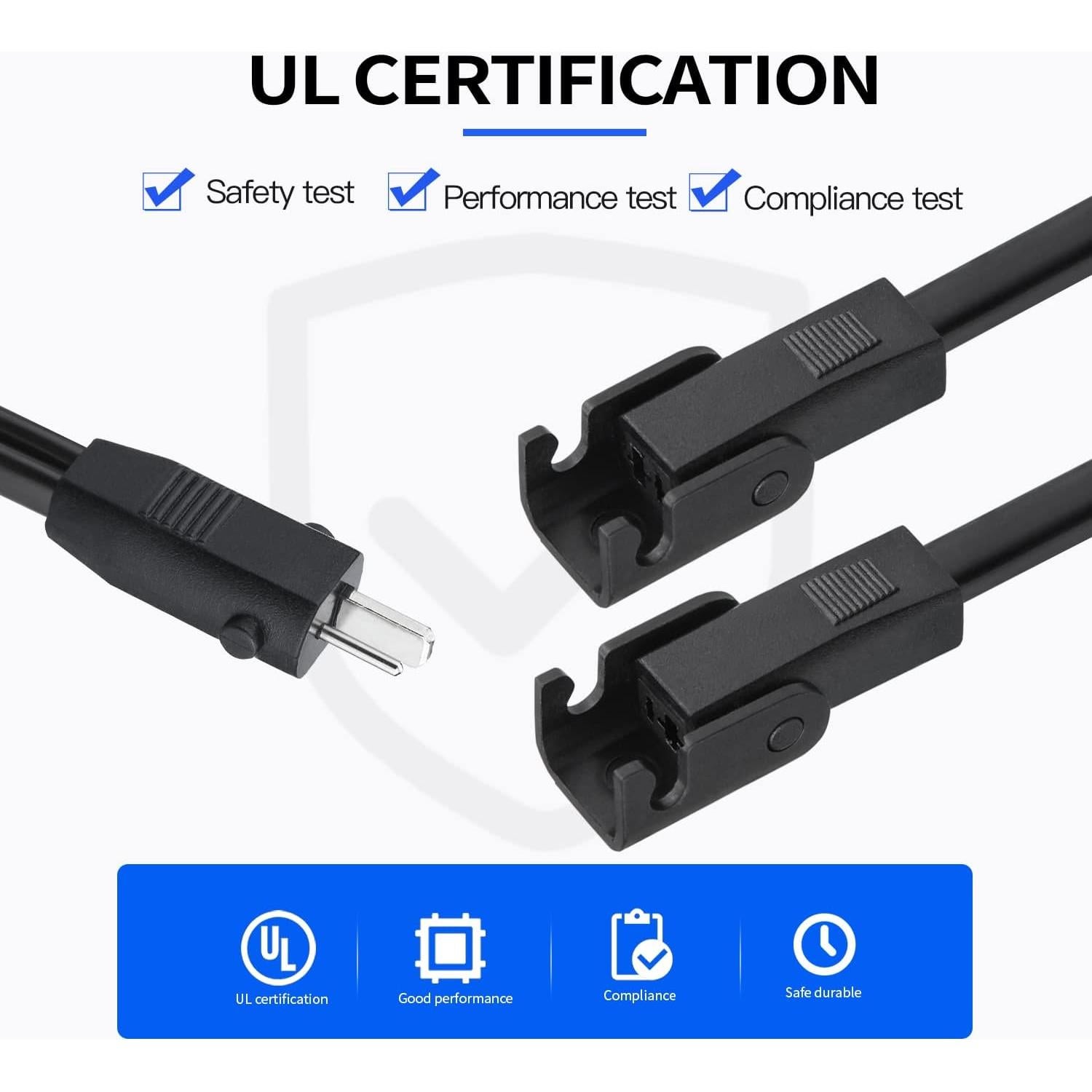 Cable Divisor de Poder 1.2m Tecreddy para Sillón Reclinable