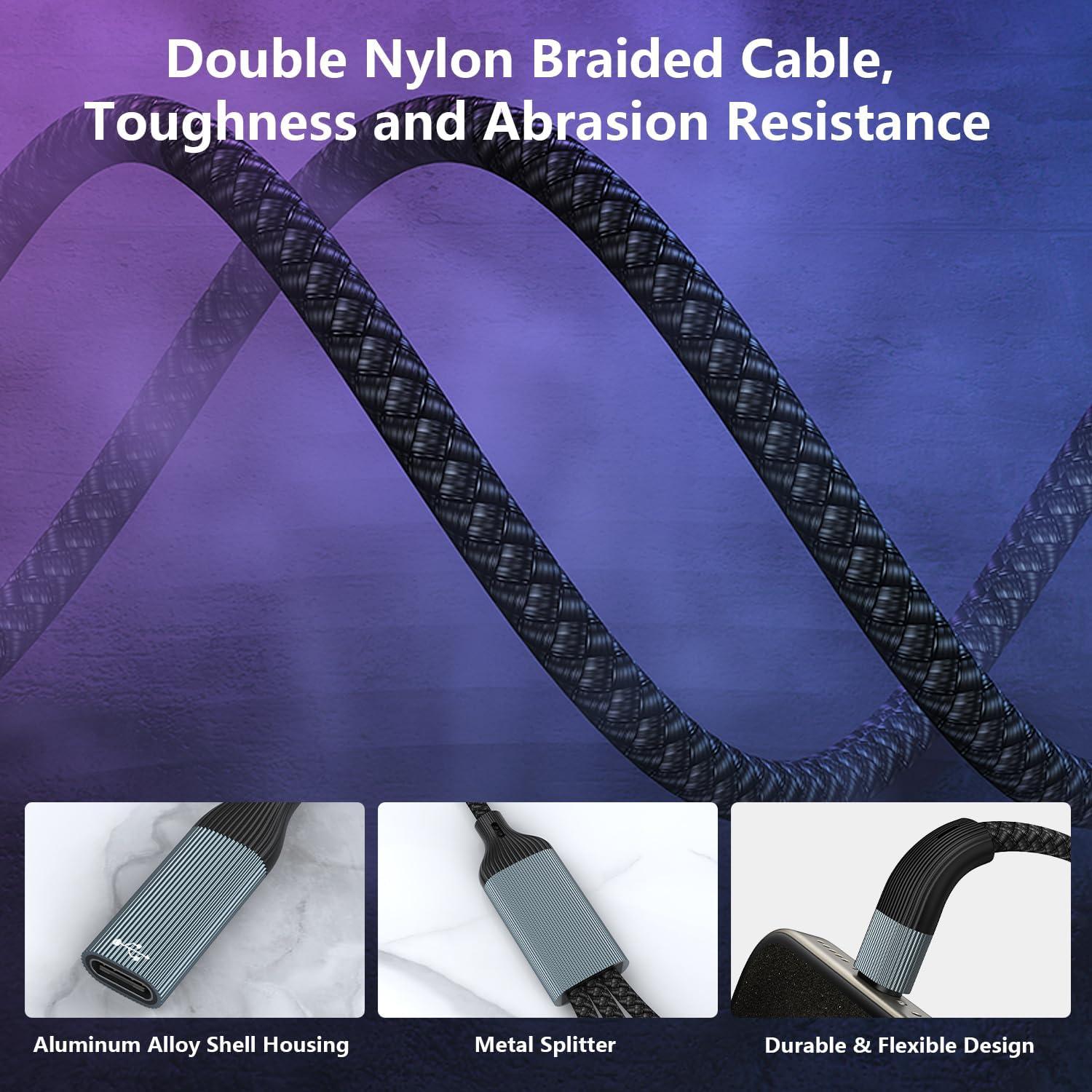 Divisor USB C a 3 USB C hembra Azddur - Compatible con iPad y MacBook