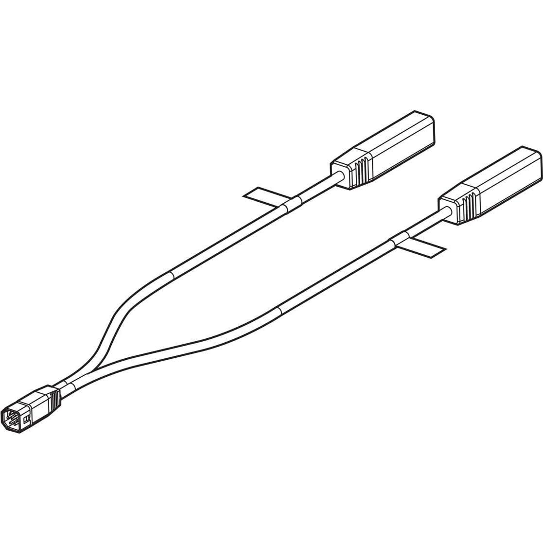Cable Divisor de Imagen Lateral Humminbird 9 M SILR - 76.2 cm
