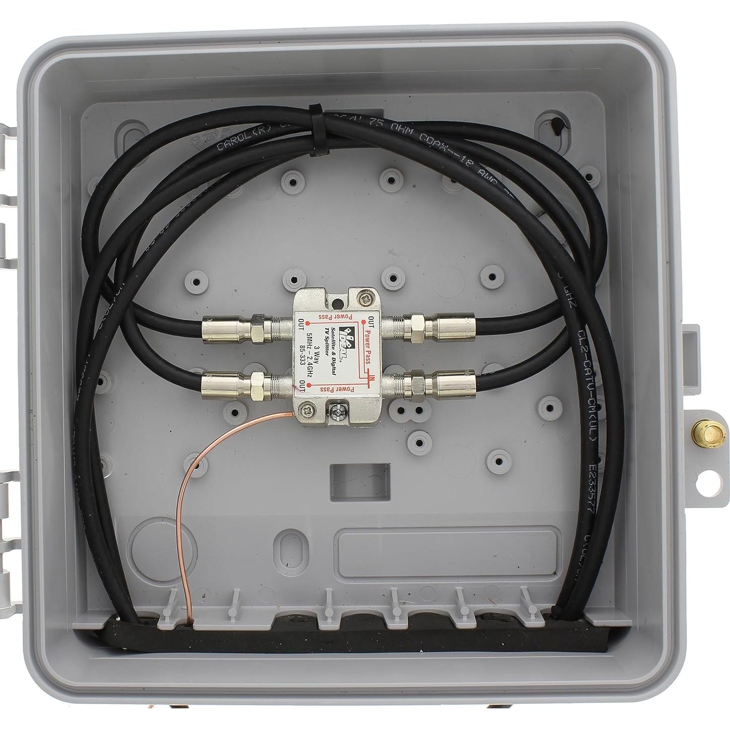 Divisor de Cable Digital 3 Vías IDEAL 85-333 2.4 GHz