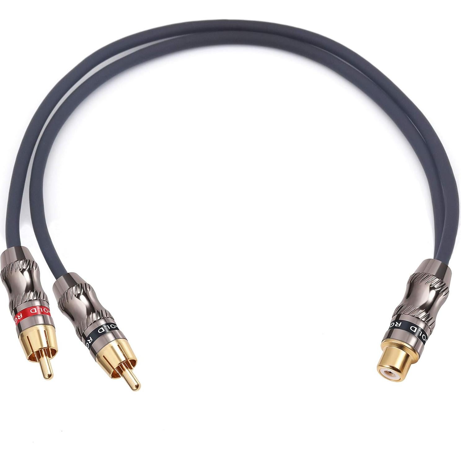 Cable Divisor RCA Femenino a Doble Masculino Devinal 25 cm