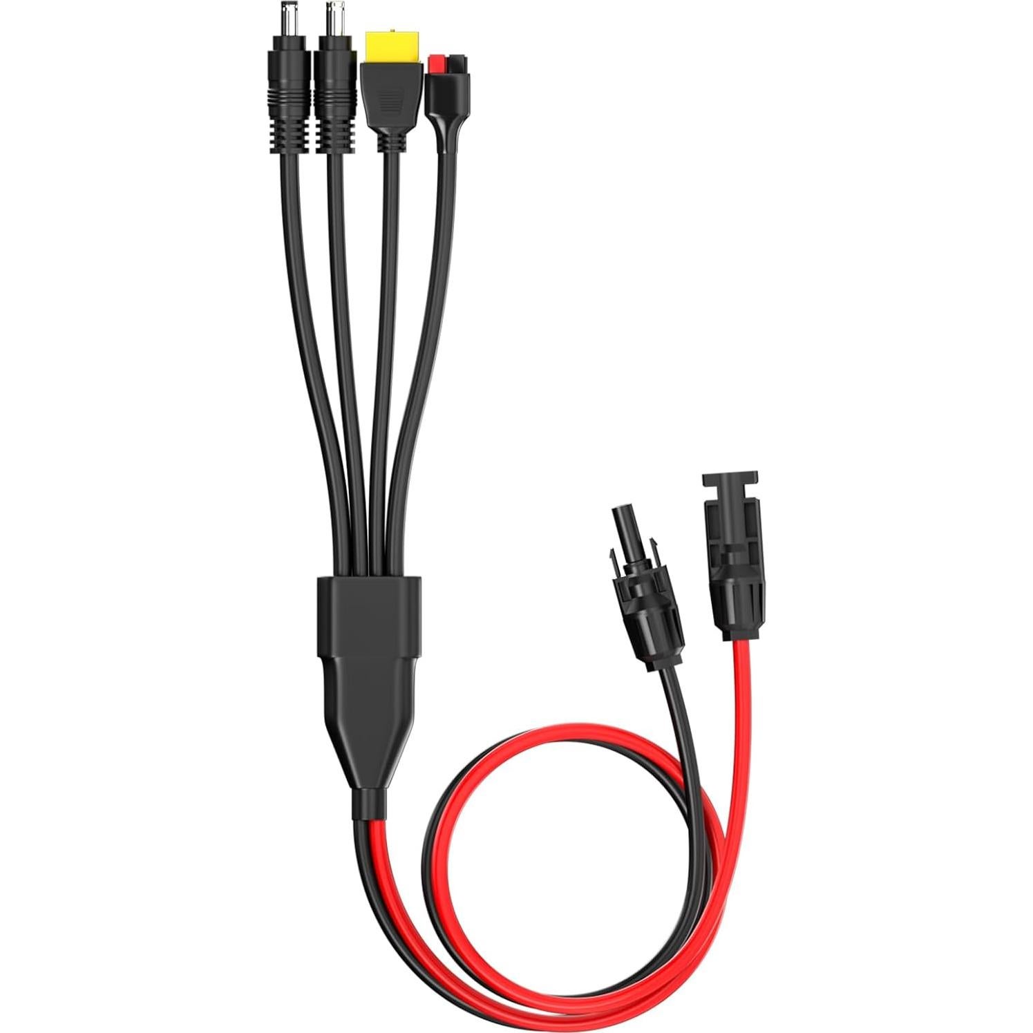 Cable Divisor Solar 4 en 1 Goupchn 45A XT60 DC 8mm 1.5m