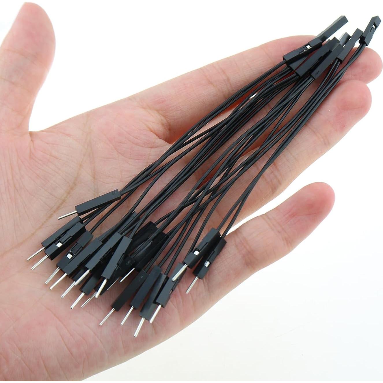 Cables Jumper Dupont 2 Pines 2.54mm TAODAN - 10 Piezas