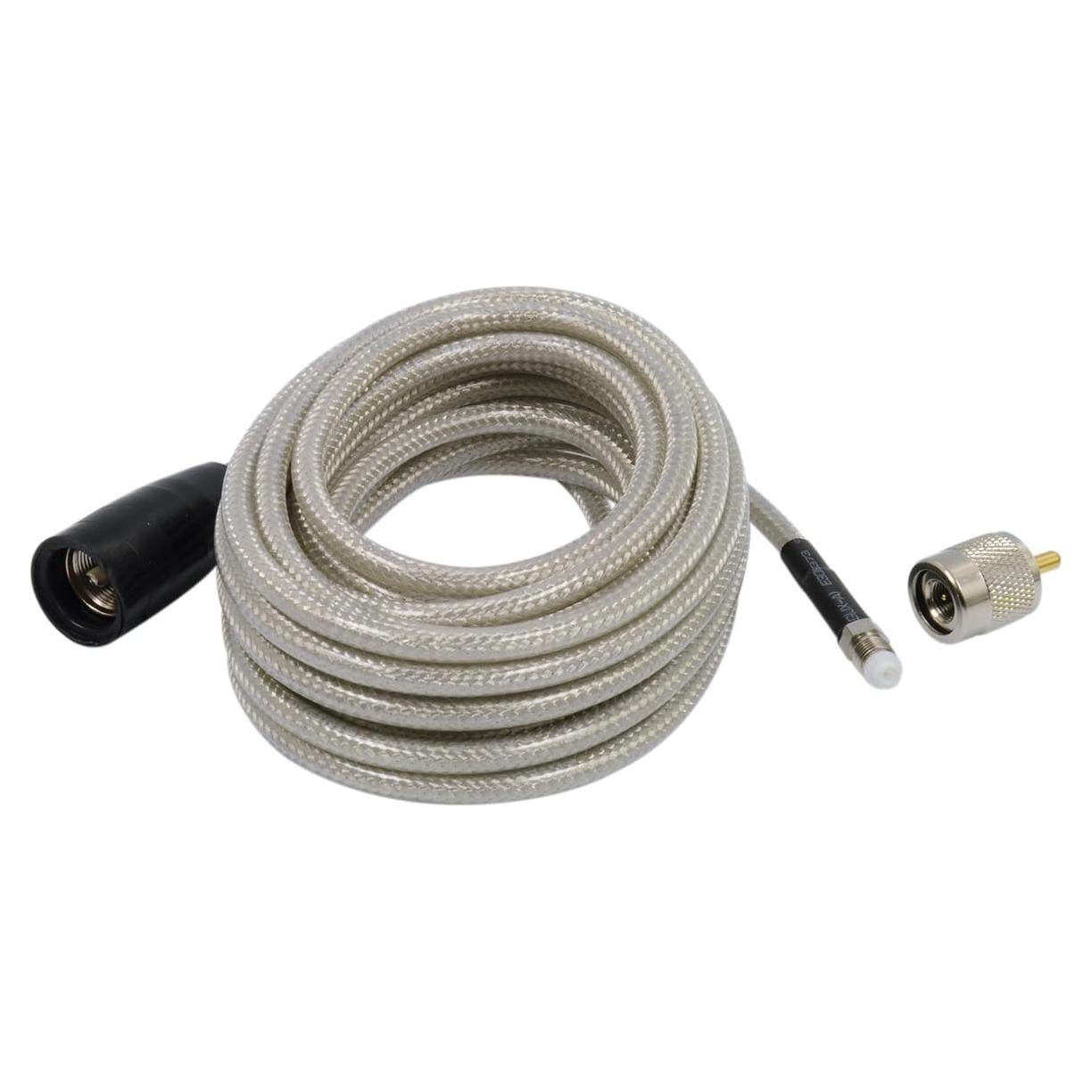 Cable Coaxial Wilson 305-830 de 5.49m con Conectores PL-259/FME