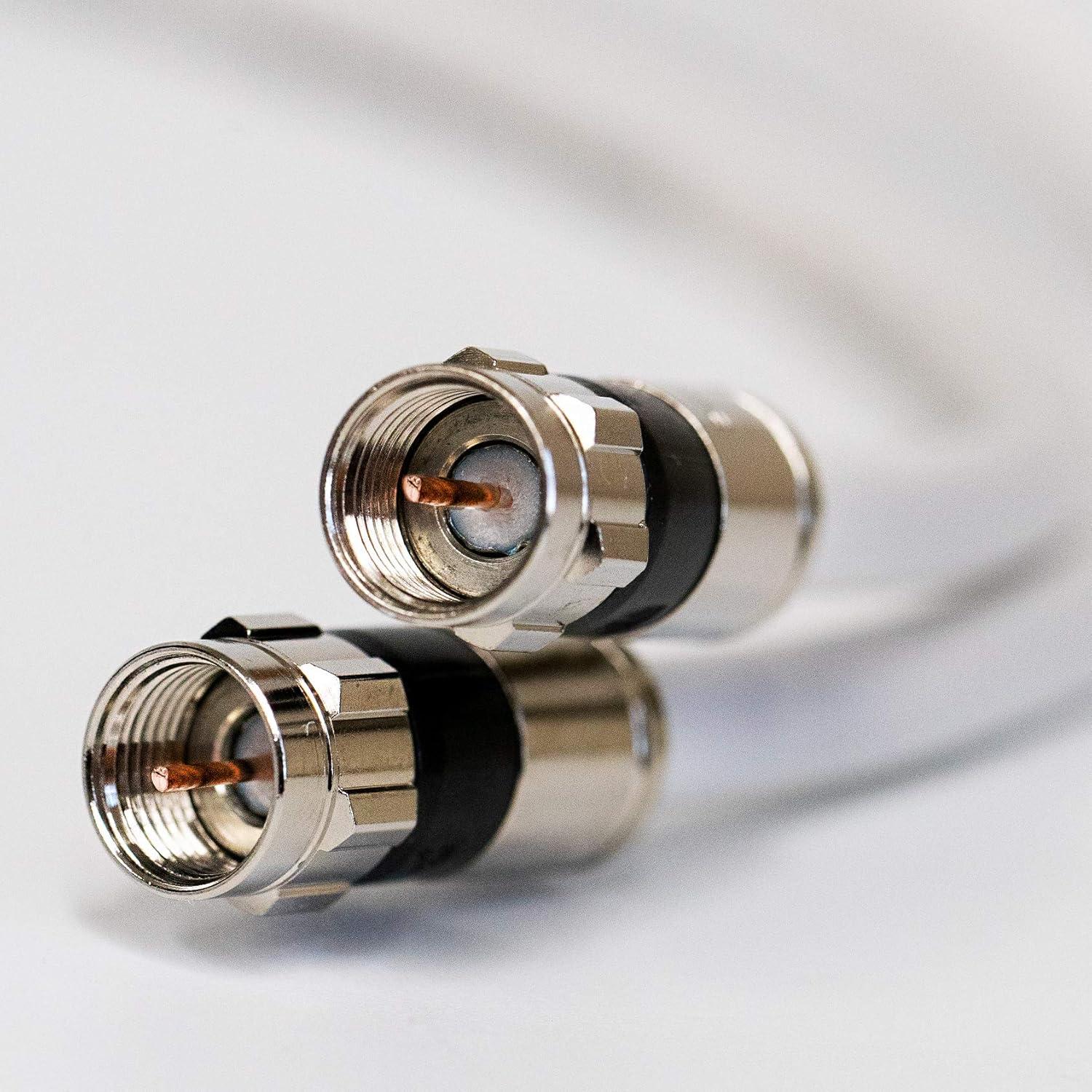Cable Coaxial Digital RG6 PHAT SATELLITE 15.24m 75 Ohm PVC