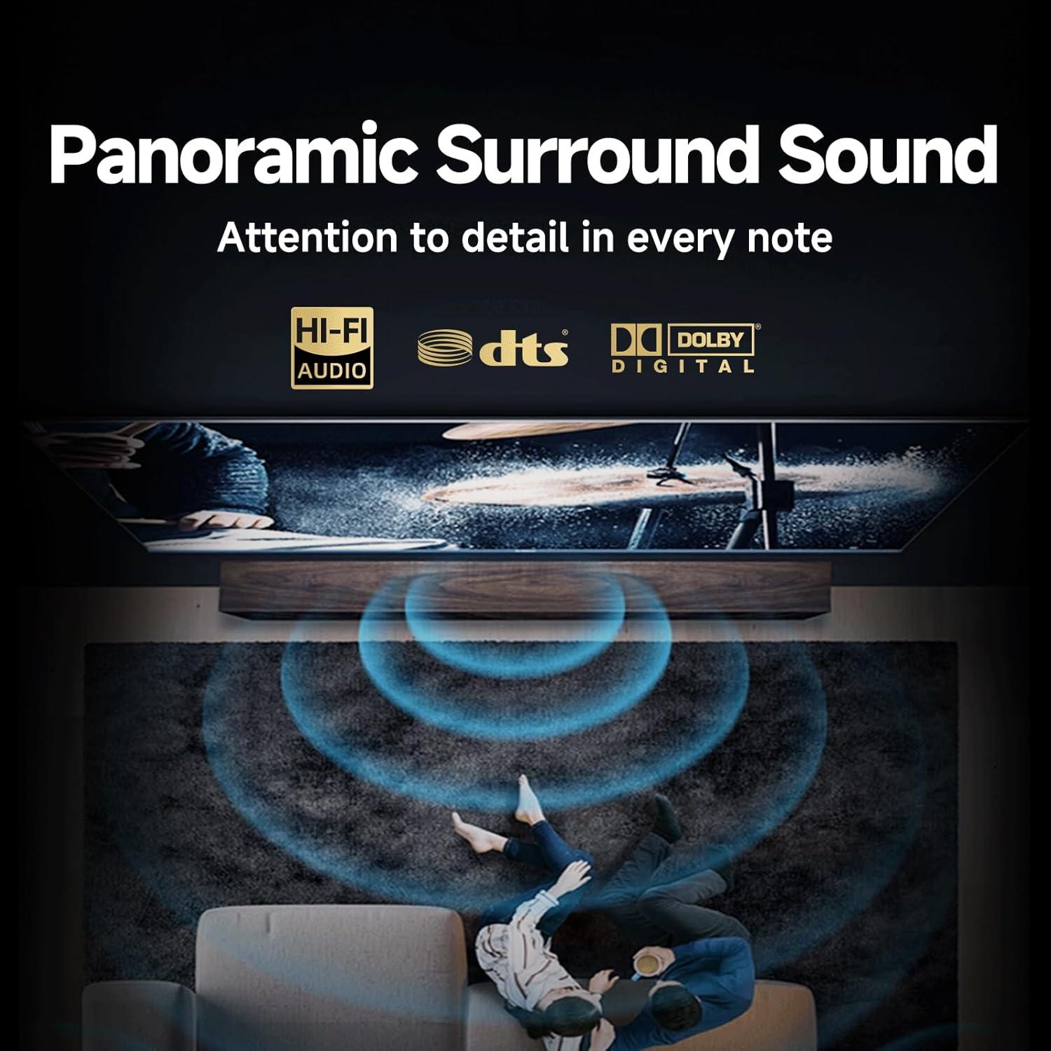 Cable de Audio Coaxial Digital TODN 1m 75 Ohm SPDIF HiFi