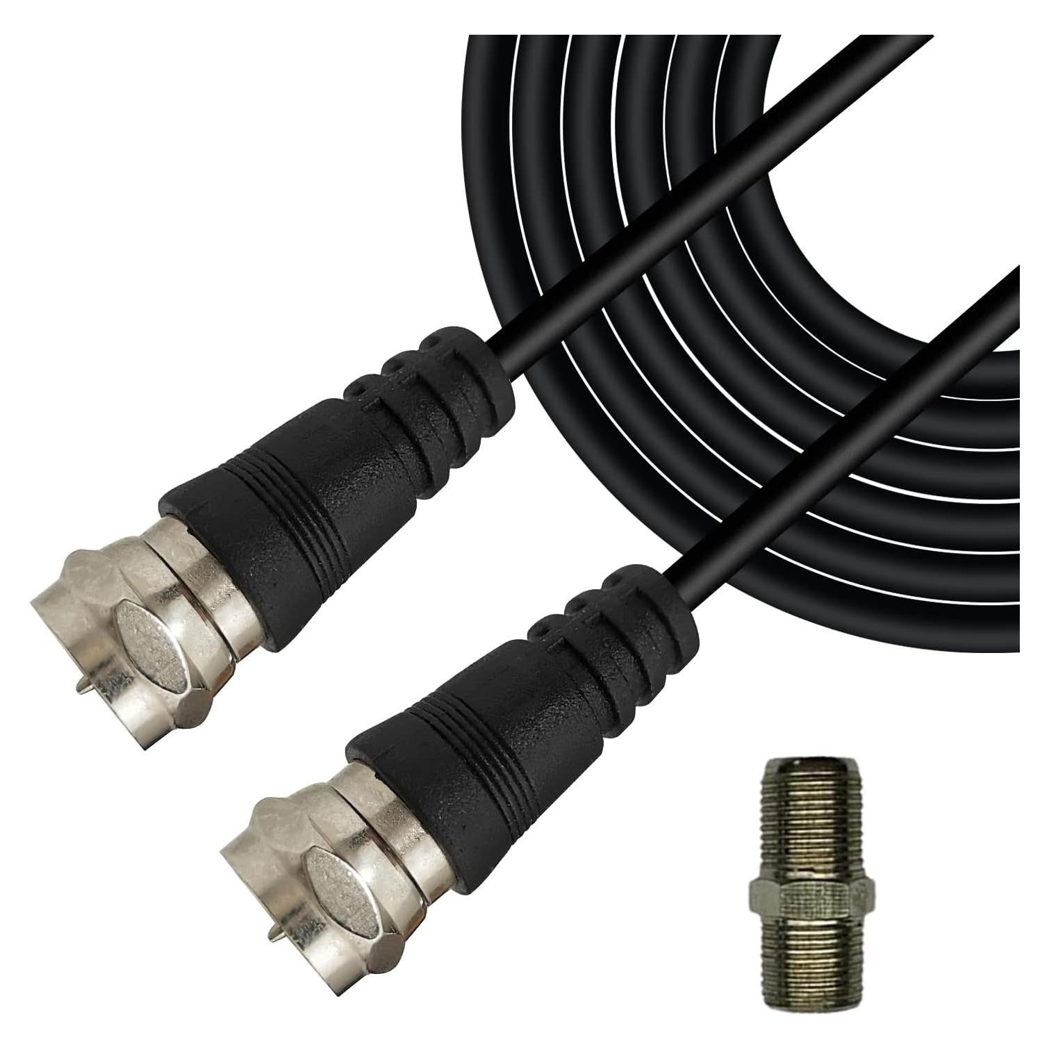 Cable Coaxial de Extensión 4.57m Chaowei con Conectores Tipo F