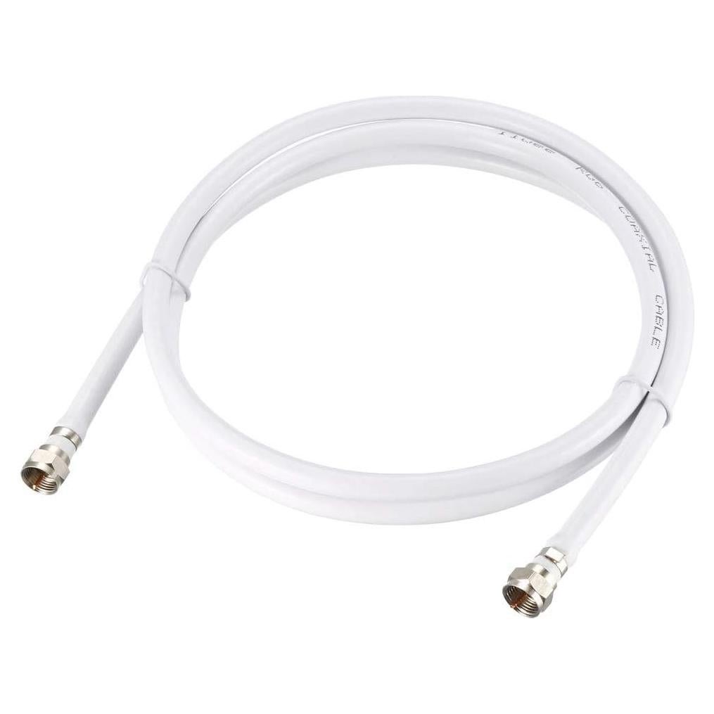 Cable Coaxial RG6 uxcell 1.22 m Macho a Macho 75 Ohm