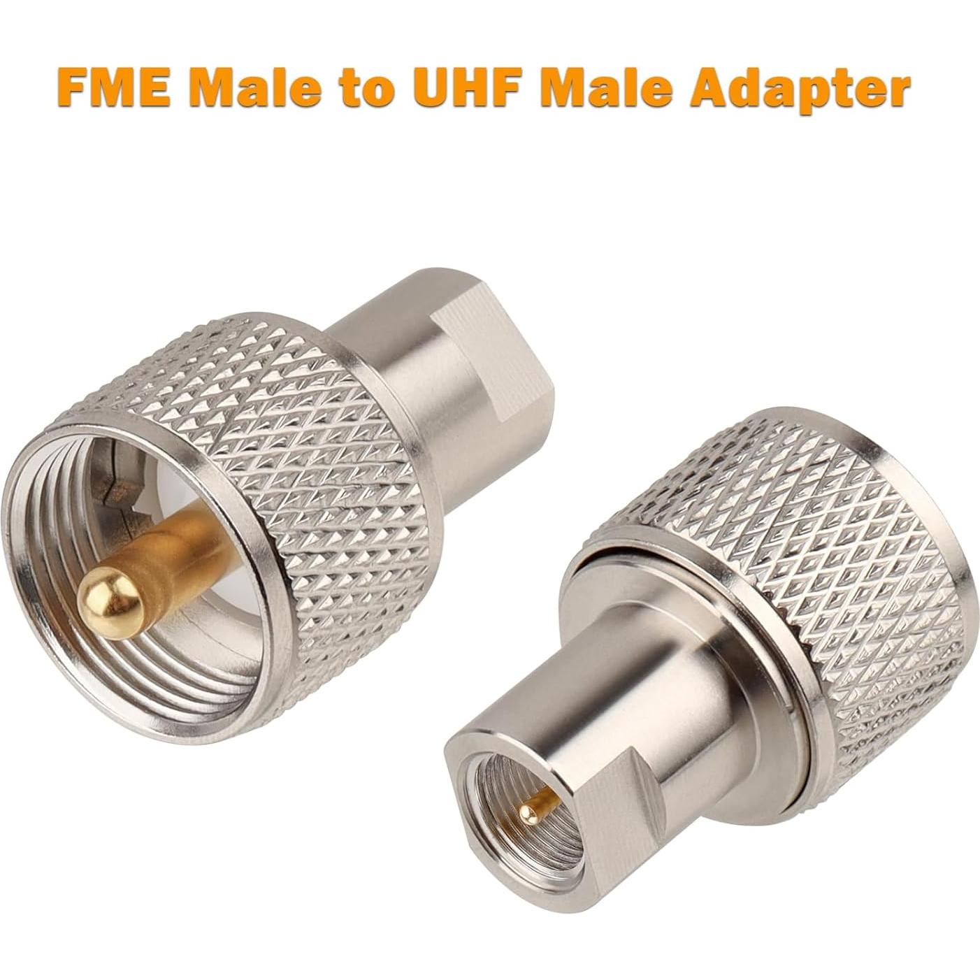 Cable Coaxial CB RG8X 3m MOOKEERF con Conectores PL-259 y FME