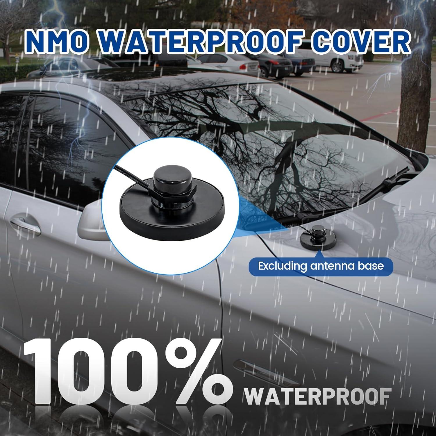 Cable Coaxial RG58 Anina 4.9m NMO a PL259 Macho con Tapa