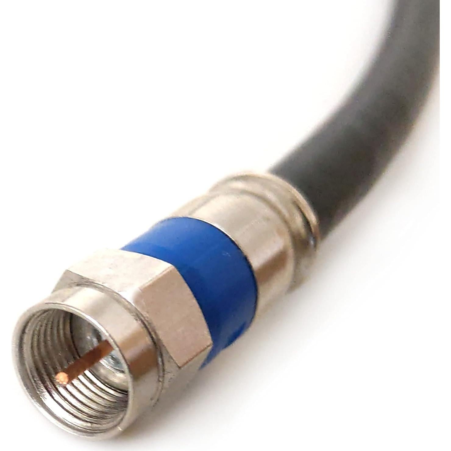 Cable Coaxial RG-6 PHAT SATELLITE 15.24m 75 Ohm Cuádruple Blindaje