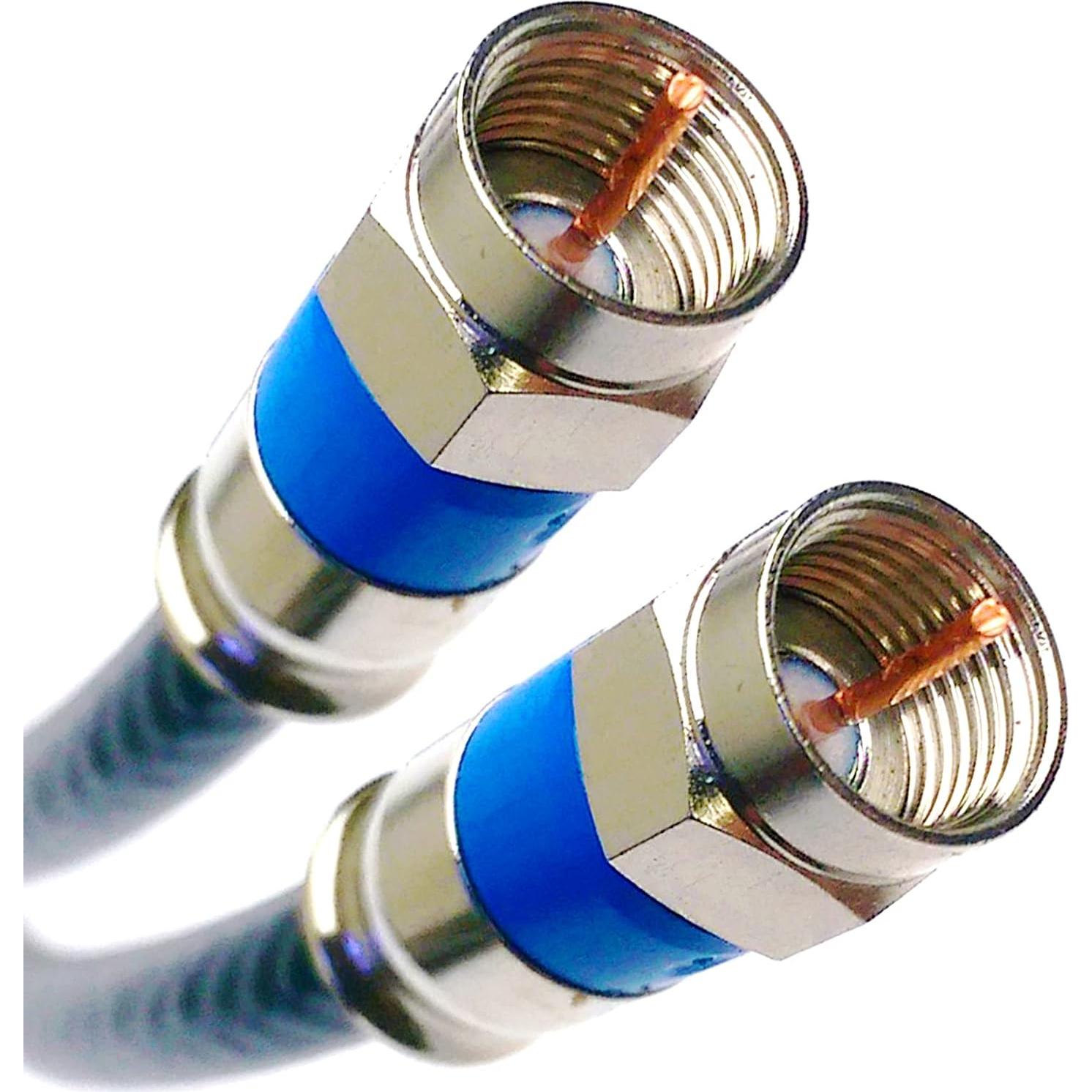 Cable Coaxial RG-6 PHAT SATELLITE 15.24m 75 Ohm Cuádruple Blindaje