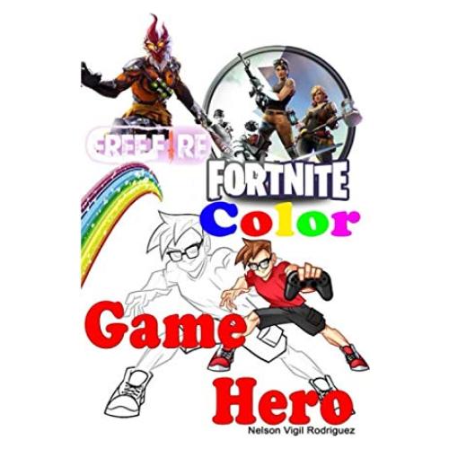 Game Hero , Color ,Libro para colorear: Libro para colorear (Spanish Edition)