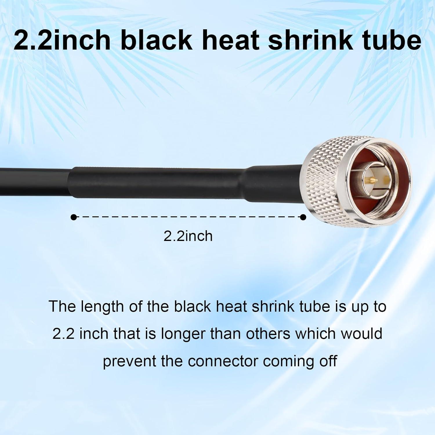 Cable Coaxial N Macho a N Macho 1.22m XRDS-RF RG58 50 Ohm