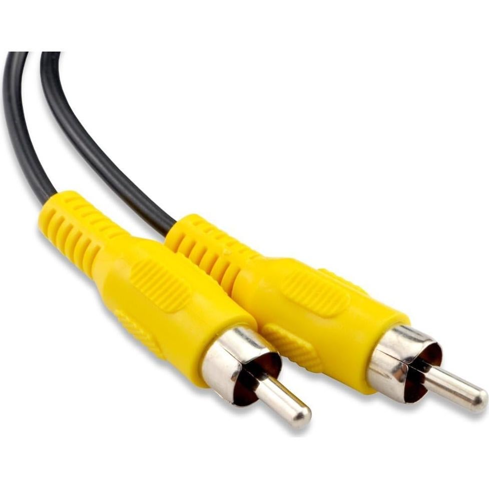 Cable RCA de Video y Audio OLLGEN 3M Macho a Macho Amarillo