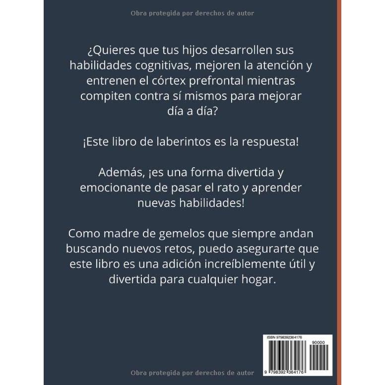 Gran libro de los Laberintos: Para niños inteligentes. 8-9-10-11-12 años. 150 laberintos para mejorar la atención, las funciones cognitivas y la ... niños: Pensamiento crítico) (Spanish Edition)