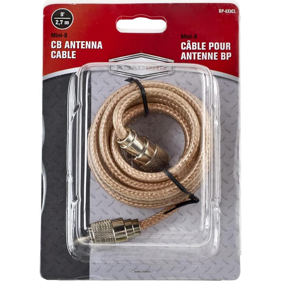 Cable Coaxial RoadPro RP-8X9CL 2.2m PL-259 Macho