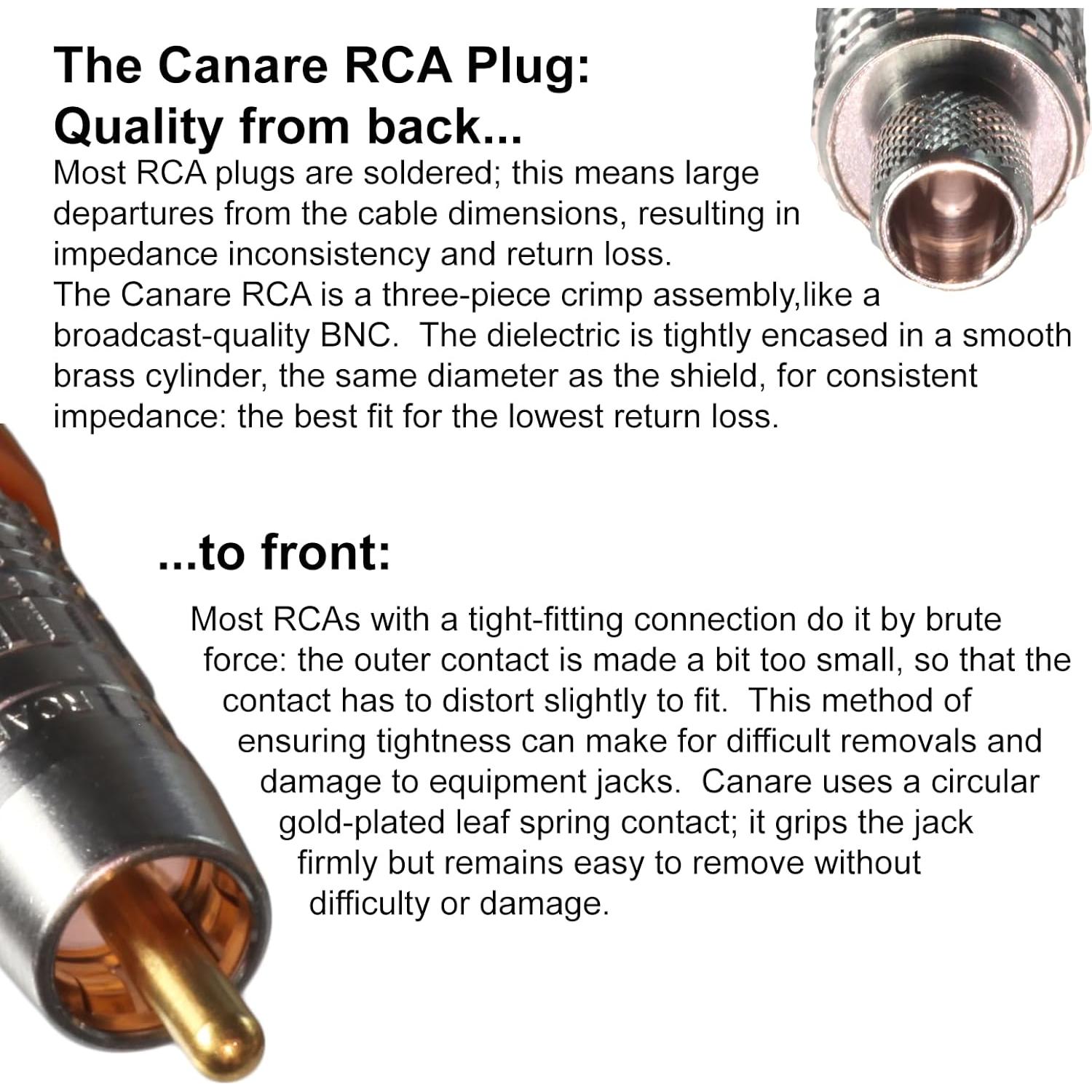 Cable de Audio Digital Coaxial Blue Jeans 0.91m RCA Negro